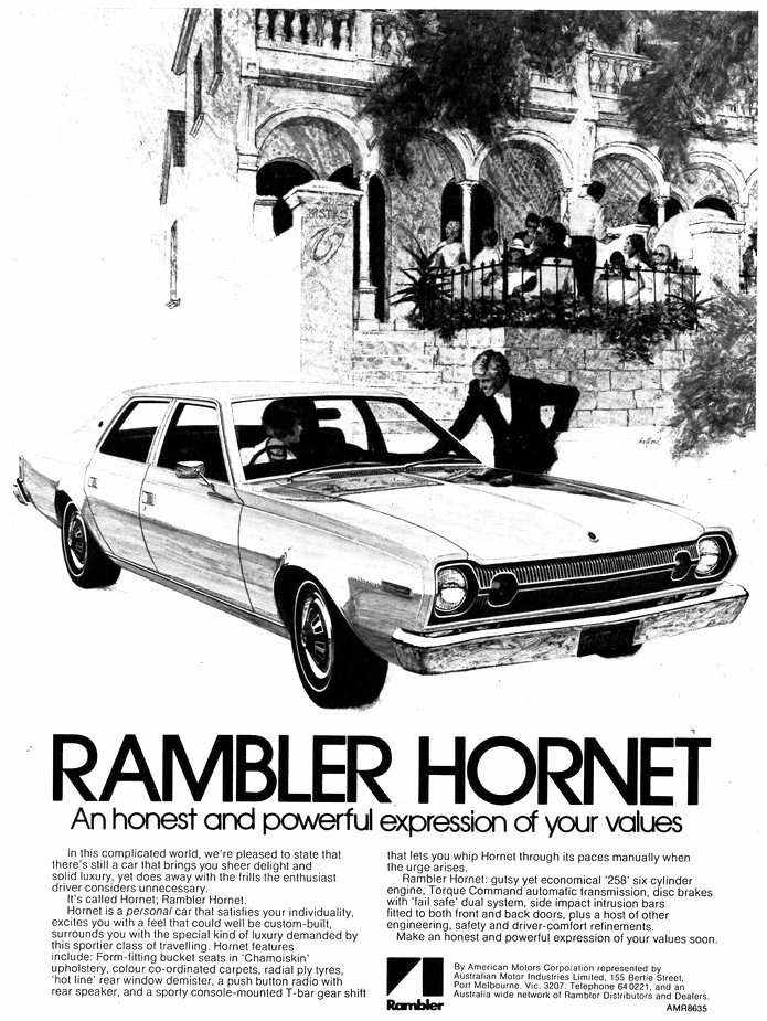 1975 Rambler Hornet AMC AMI